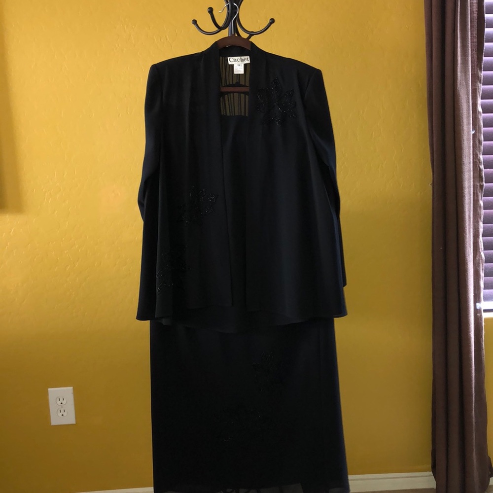 Black Skirt set